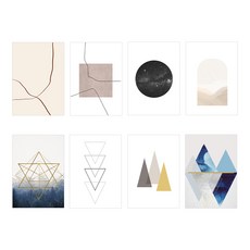 마벨인홈 모던아트 포스터 8종 세트