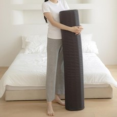 benepom 記憶棉長抱枕, 炭灰色