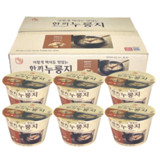 YEWON NONG SAN 1餐鍋巴即食杯, 60g, 6入