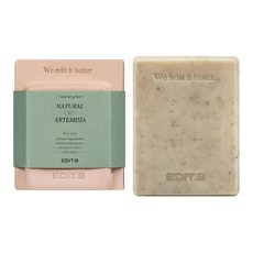 Edit B艾草潔面皂, 100g, 1個