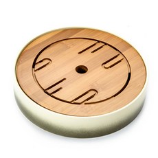 東方雲朵茶杯托盤, 綠色