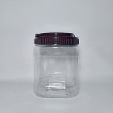 갈색캡 사각 대광구 과실주병 12형, 35개, 2L