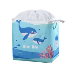 Itemtrade 大容量包裝整理籃 110L, 03 天藍色海洋, 1個