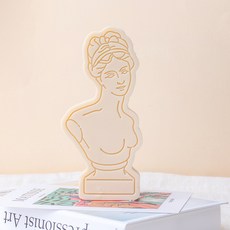 ANGLE THING 簡約卡帕維納斯矽膠模具, 單一顏色