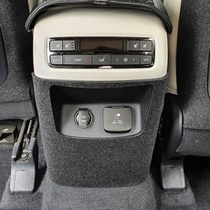 Carft 汽車刮擦預防控制台後蓋, 混合顏色, 柵欄 (2018~)