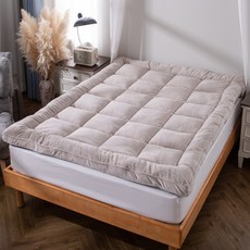 블레딕홈 히트 온감 매트리스 토퍼, 베이지