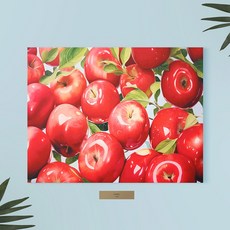 위아트 레이니 사과 풍수액자 심포니_02, 캔버스아트