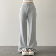위드후이린 여성용 롱/기본/숏 기장 페어링 플레어 부츠컷 트레이닝 하이밴딩 팬츠