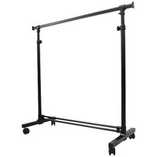 MADA 高度可調節可拆卸衣架 100cm, 黑色