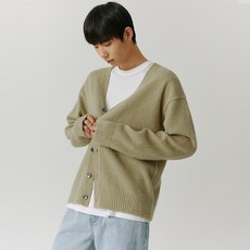 millo 男士皇冠馬海毛開衫