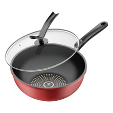 ANDY MAY2 晶鑽超輕量不沾炒鍋 附玻璃蓋 AM-D906-A, 1個, 34cm