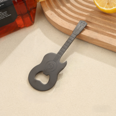 한섭 주방 기타모양 병따개, 블랙, 1개