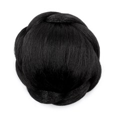 包頭假髮, 黑色的, 1個