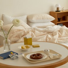 maatila Smoothie系列泡泡紗夏季薄被+枕套組