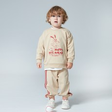 KIDSCOMO 童款兔子長袖套裝