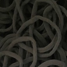 DIY HAPPY CRAFT SHOP 大容量 襪子圈 襪子環 手工藝材料 500g, 1個, 17 黑色