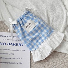 Wavy Days 寵物格紋無袖連身裙 W265-0101