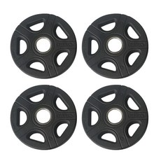 5홀 피트맨 원판 5kg, 4개, 블랙