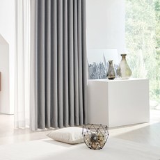 VIEW HOUSE 默弗 雙面遮光窗簾 窗戶型, 煙灰色