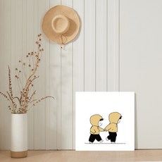 아이캔컴퍼니 국내생산 접이식 액자테이블, 동행m