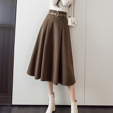 LUNA GIRL 克羅尼腰帶半身裙