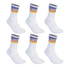 K2 Safety 彩色中筒襪 長筒襪, 白色