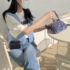 KNITSEASONS 鉤針背心DIY套組, 1套, 海螺