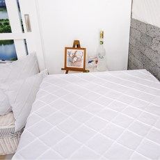 NASANDECO 棉質細褶布料, 白色