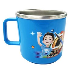 LE BARN 兒童款衝鋒戰士防滑不鏽鋼杯, 混色, 1個, 220ml