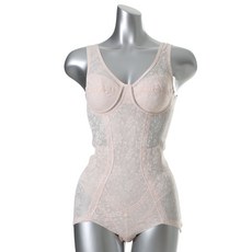 CARRY LUCY人造絲透視強力修飾連身塑身衣