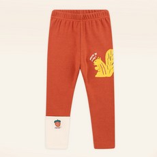 mollimelli 孩童動物圖案修身褲