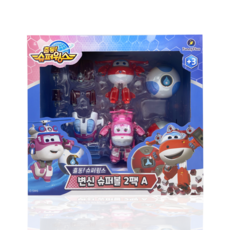 Super Wings Transformation 超級碗 2 包 A, 混色