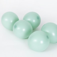 Sempertex 氣球 13cm, 馬卡龍暮光綠茶色, 100個