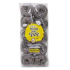 家務王 鐵 25 鋼絲球 小, 10入, 1個