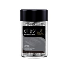 ellips 維他命護髮時空軟膠囊 烏黑亮澤款 50入, 1個, 50ml
