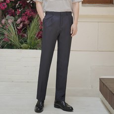 타운클로 남성용 썸머 냉감 원턱 쿨 정장 팬츠