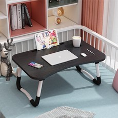 The Boni 多用途折疊床邊桌, 黑色