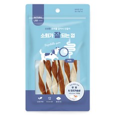 네츄럴랩 강아지 소화가 잘되는 껌, 혼합맛(우유/오리가슴살), 100g, 1개 혼합맛(우유/오리가슴살), 100g, 1개