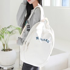 FROMHEAVEN 直式休閒後背包 H842, 象牙白