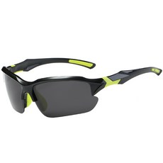 NAYA STYLE 自行車運動防風護目鏡, 黃框+灰鏡片 (9301-33-2)