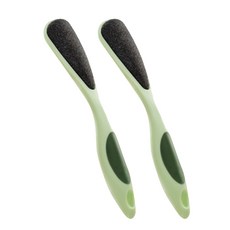 플로리빙 발각질 제거 케어 양면 브러쉬 그린, 1개입, 2개