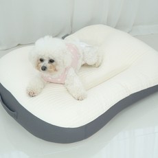 레드퍼피 반려동물 달콤 비즈 방석, 다크그레이, 1개