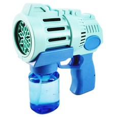Saekdong左輪手槍8彈全自動泡泡槍+泡泡液套裝, 藍色
