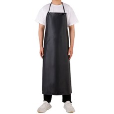 lovinglab 工作用防水圍裙 110 x 80 cm, 黑色, 1個