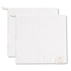 個人專用超細纖維擦手巾 31.5, 白色, 2個