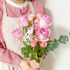 코코도르팜 생화 오로라 장미 믹스 절화, 핑크