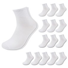 GUNYANGSSICK 男士學生素色短襪 15雙