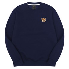okstar 男女通用 小熊貓刺繡 特殊雙面布料 大學T 4SSP006
