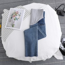 마켓A 임산부 데일리 스트레이트 청바지