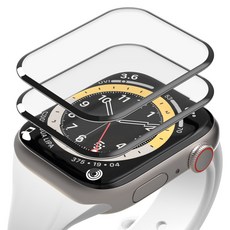 MOLAN CANO 智慧手錶 全覆蓋 自我修復 螢幕保護膜 保護膜 45mm 2片組, 透明, 2個